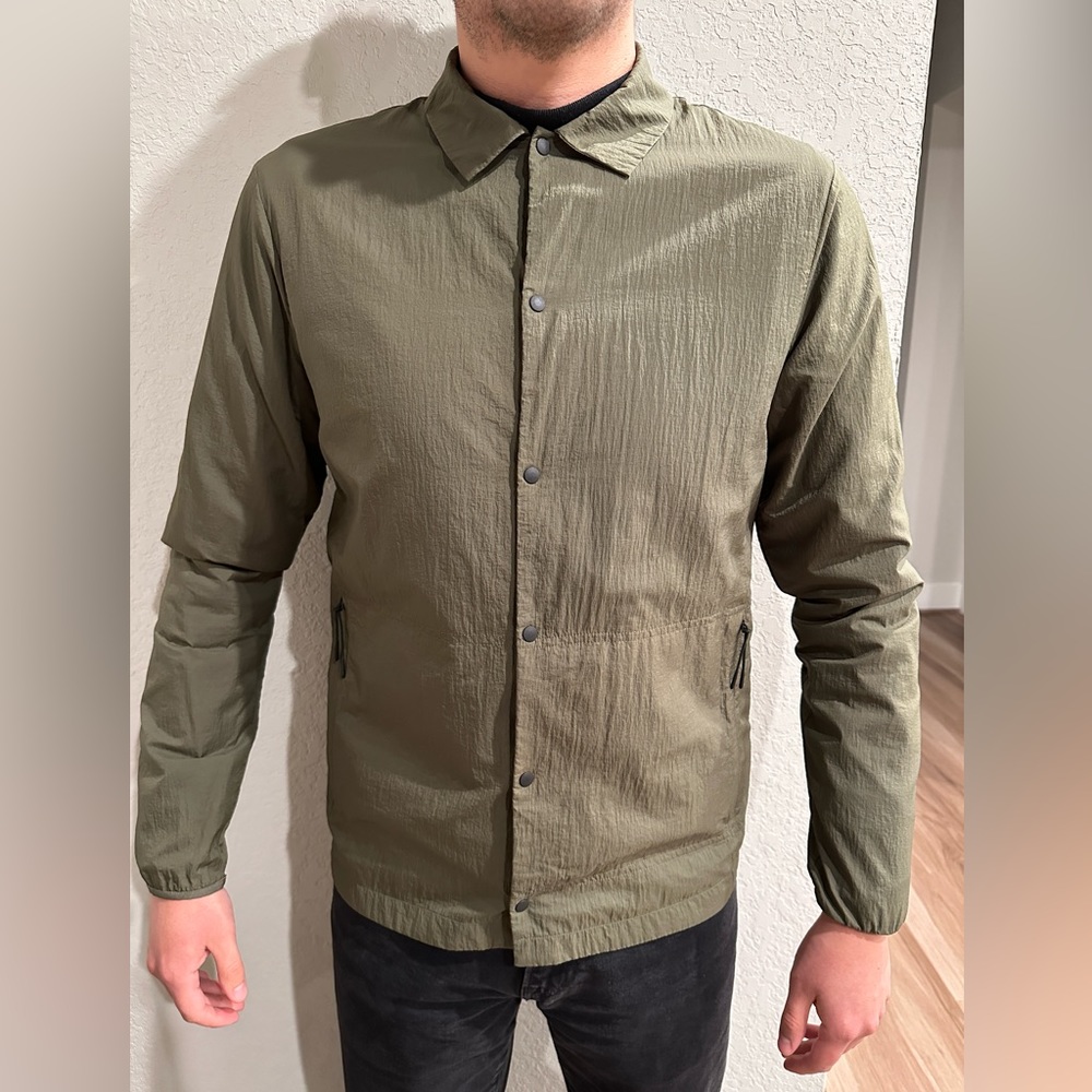 Hill City Packable Shirt Jacket in Olive